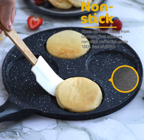 GOURMEX Black Induction Pancake Maker | Pancake Pan Nonstick Skillet